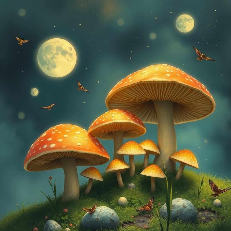 Dream : Buying mushrooms in a dream