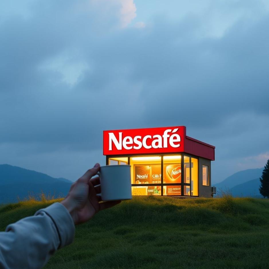 Dream : Buying nescafe in a dream