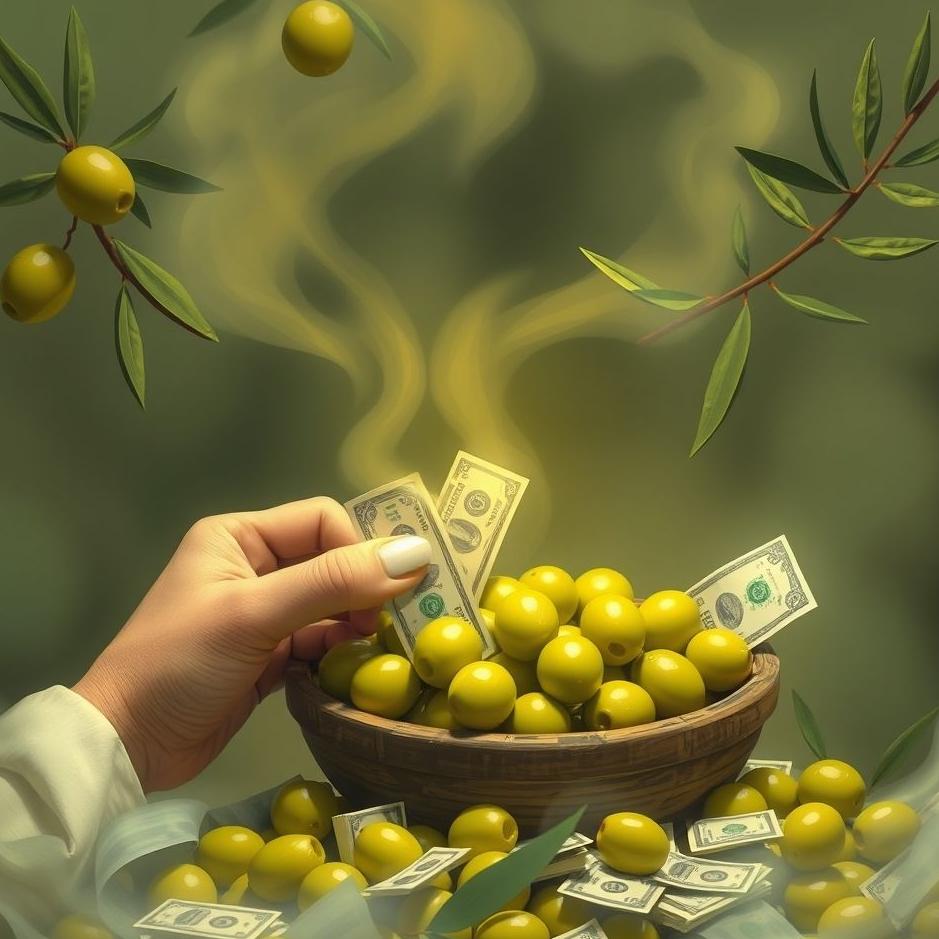 Dream : Buying olives with money in a dream