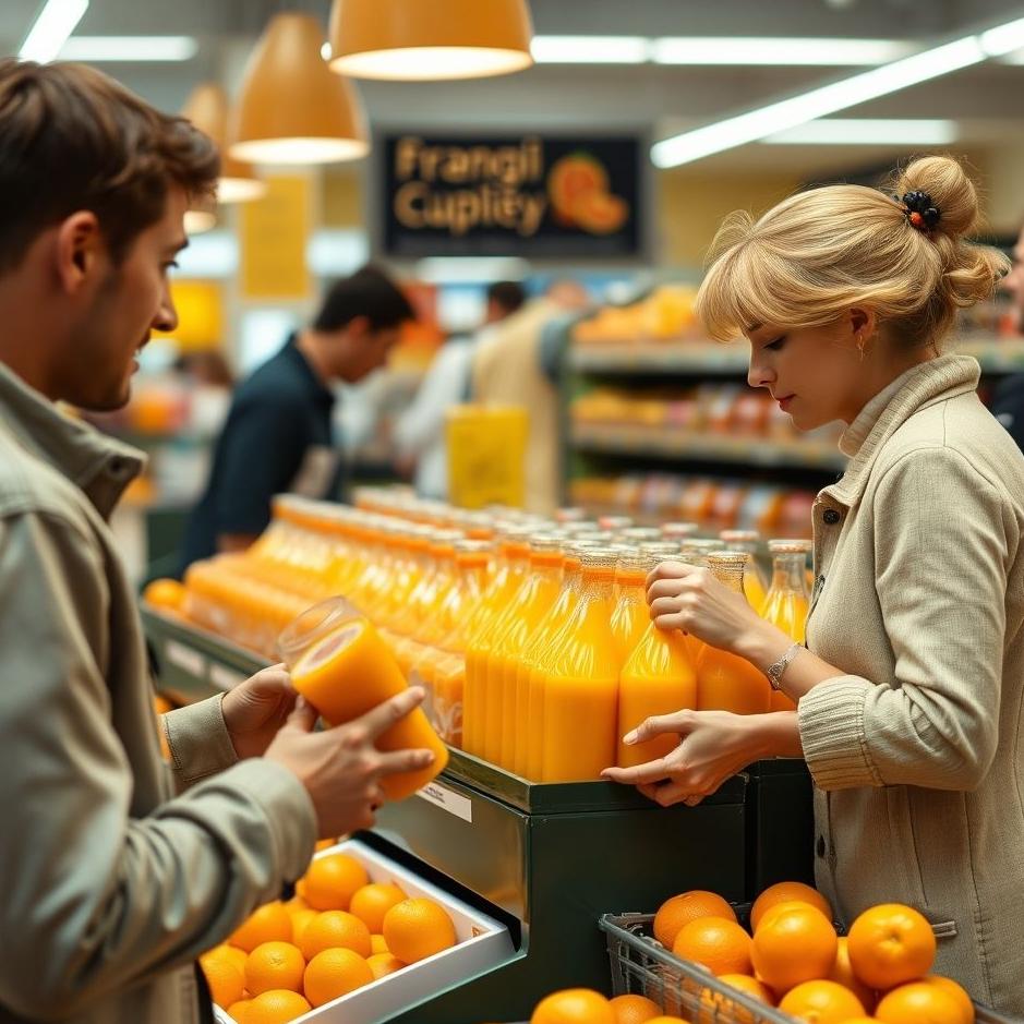 Dream : Buying orange juice