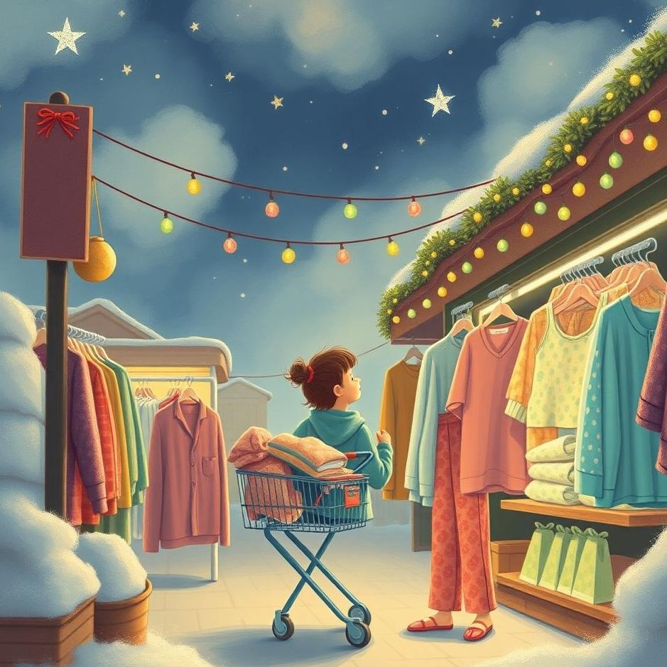 Dream : Buying pajamas from the market in a dream
