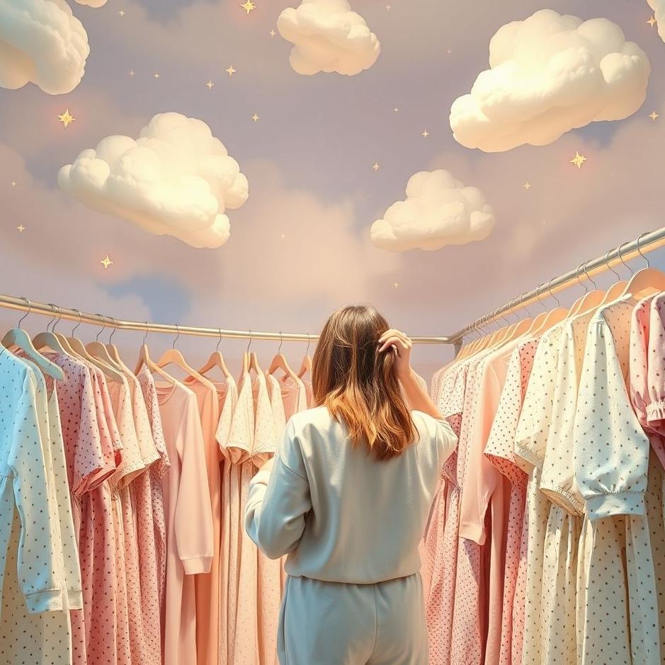 Dream : Buying pajamas in a dream