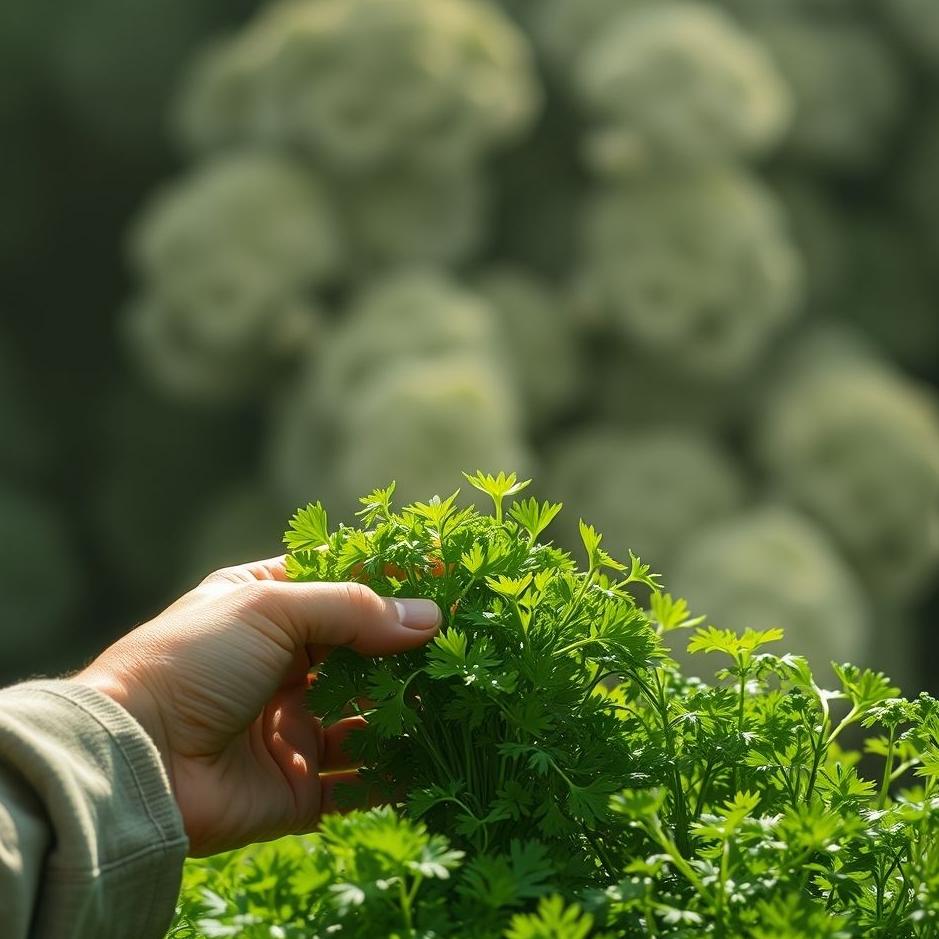 Dream : Buying parsley in a dream