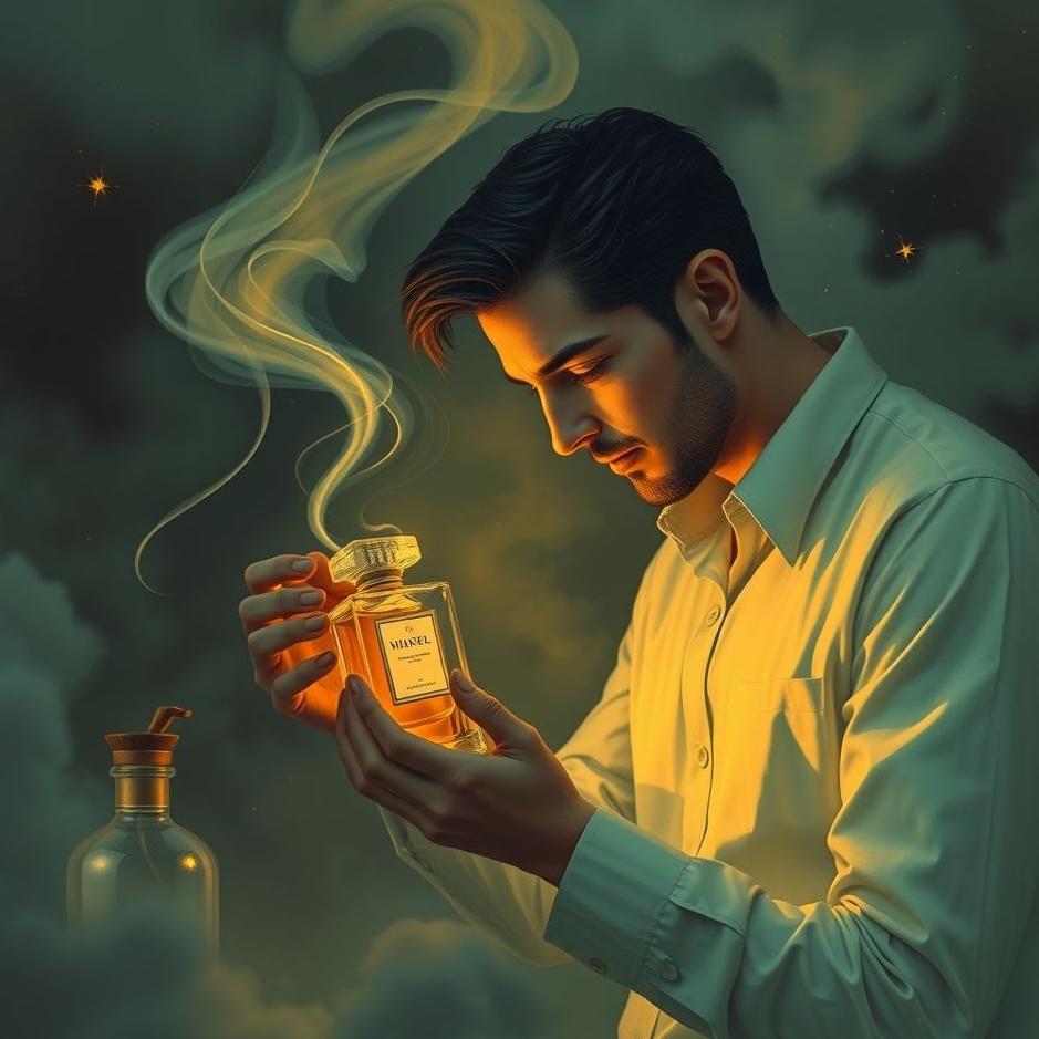 Dream : Buying perfume from a man in a dream