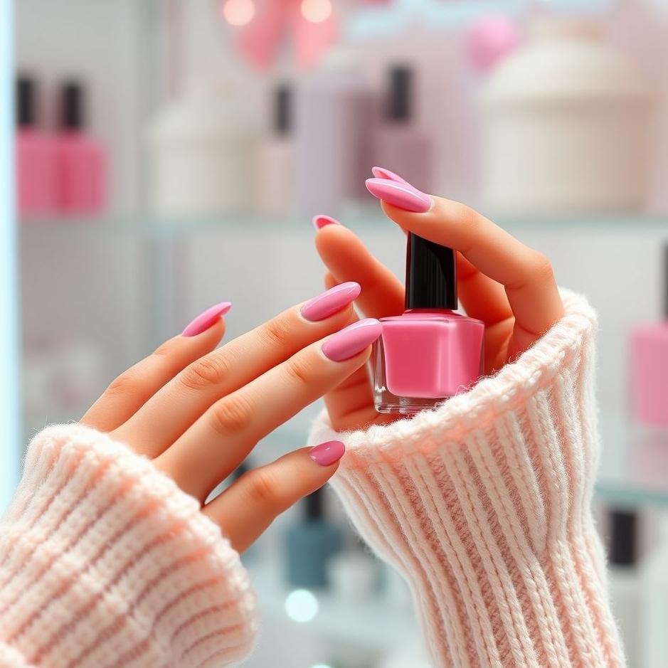 Dream : Buying pink nail polish in a dream