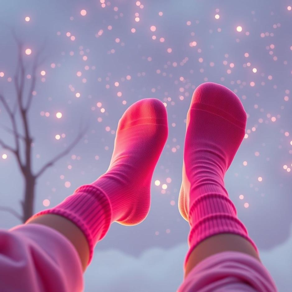 Dream : Buying pink socks in a dream