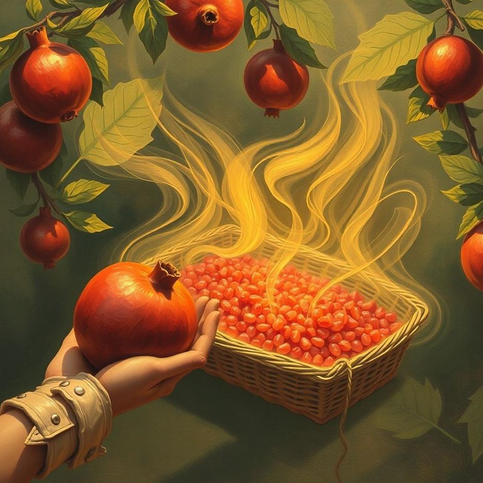 Dream : Buying pomegranate seeds in a dream