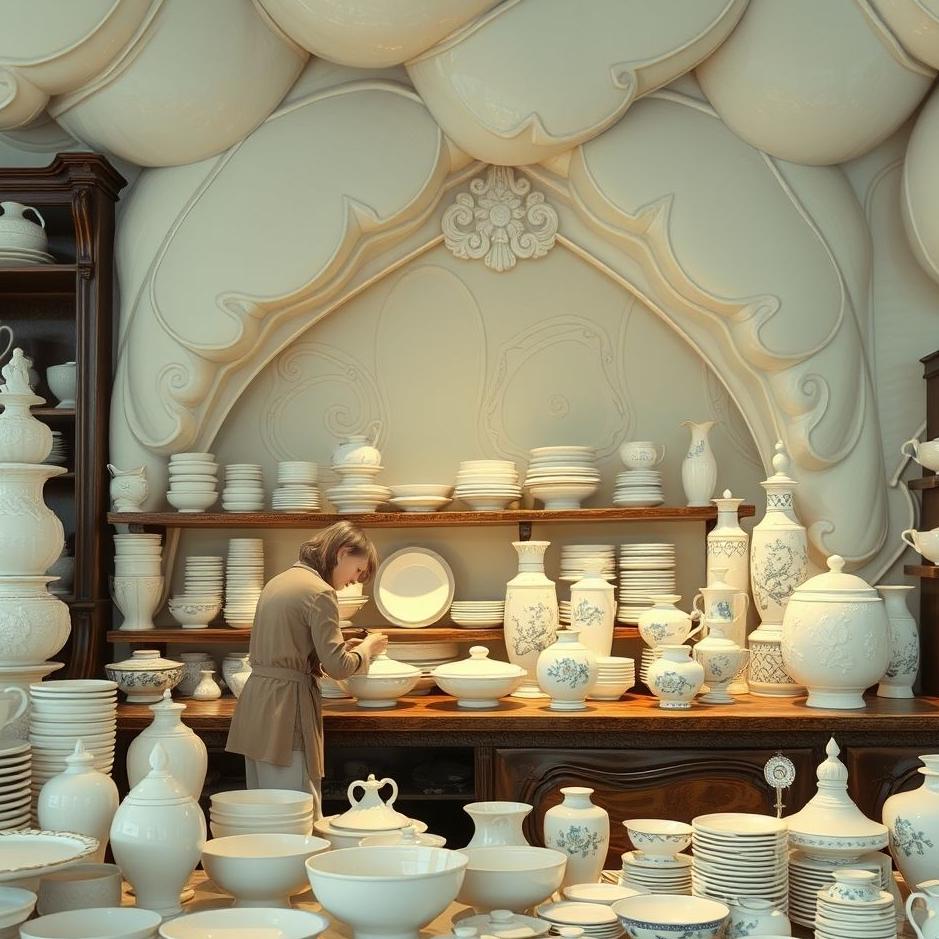 Dream : Buying porcelain in a dream
