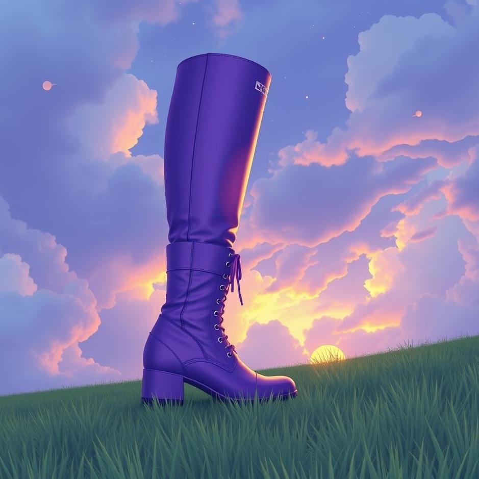 Dream : Buying purple boots in a dream