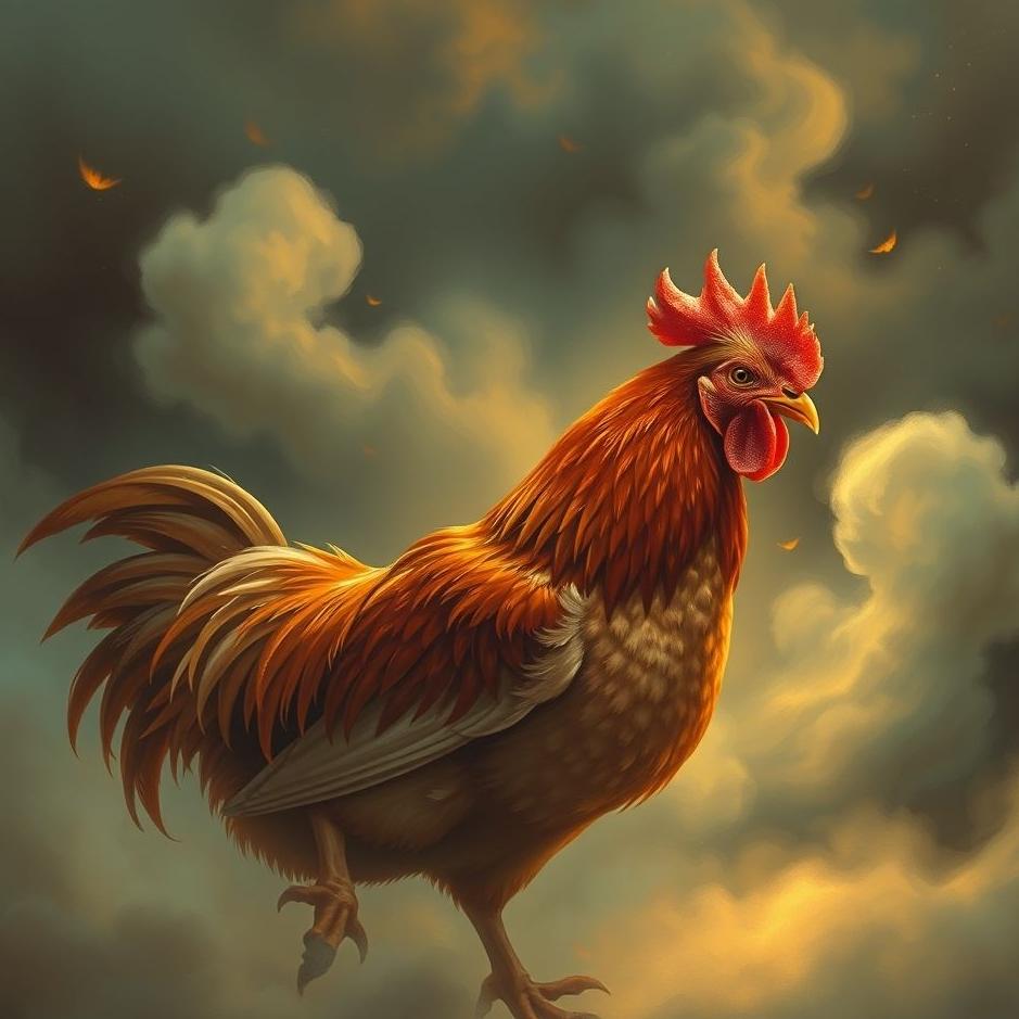 Dream : Buying red chicken in a dream