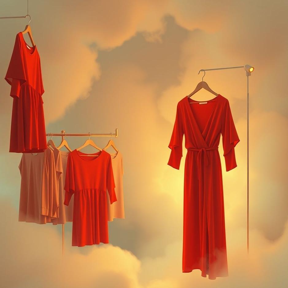 Dream : Buying red clothes in a dream