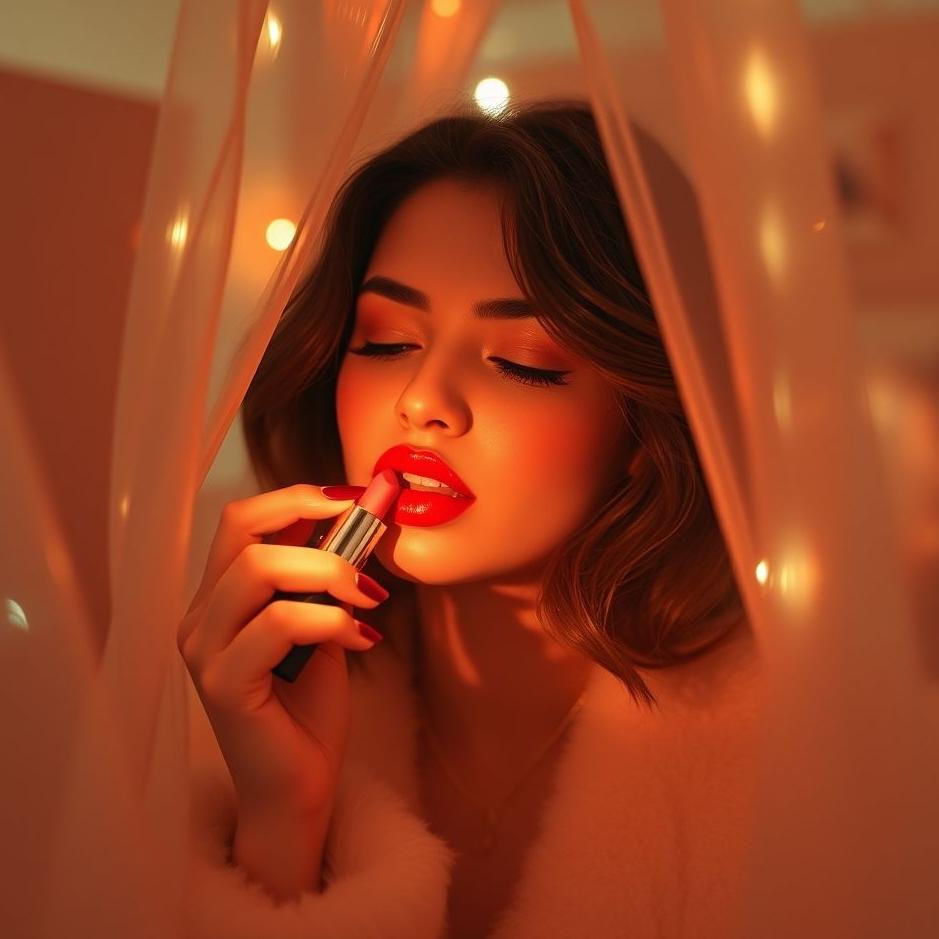 Dream : Buying red lipstick in a dream
