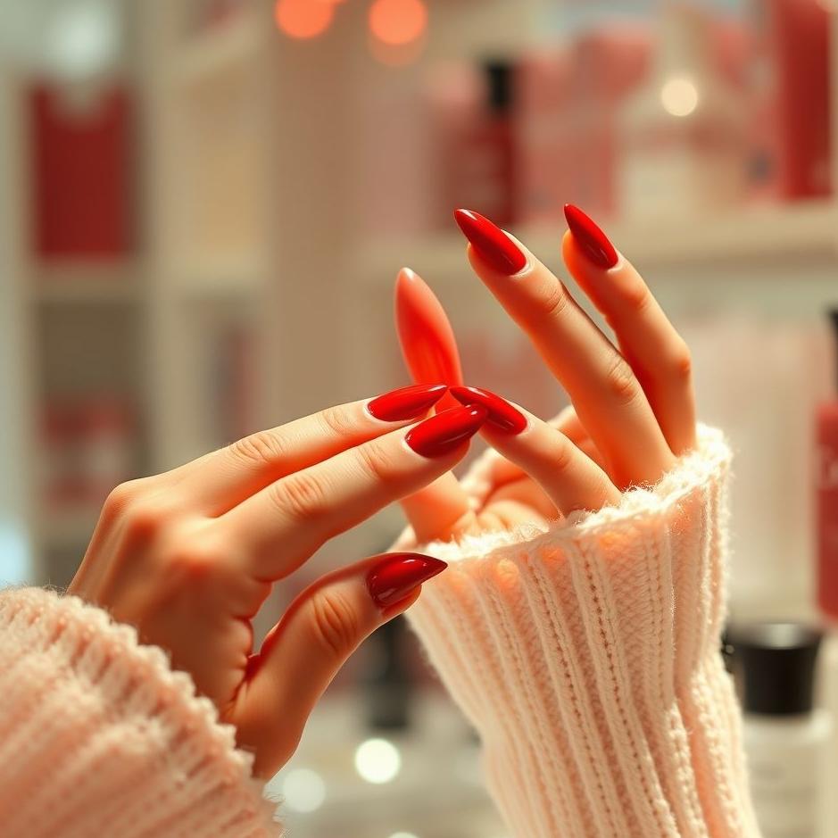 Dream : Buying red nail polish in a dream