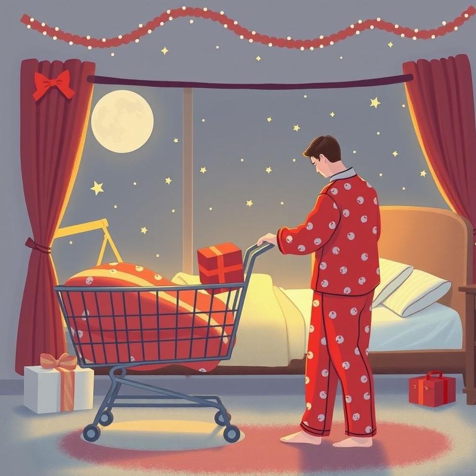 Dream : Buying red pajamas in a dream