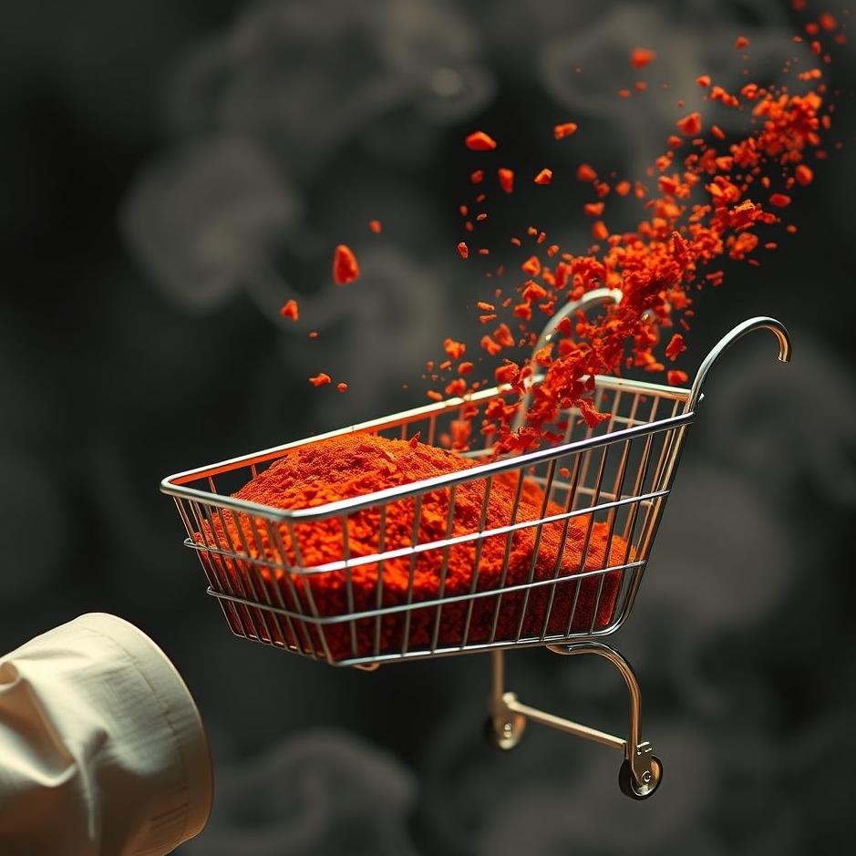 Dream : Buying red pepper flakes in a dream