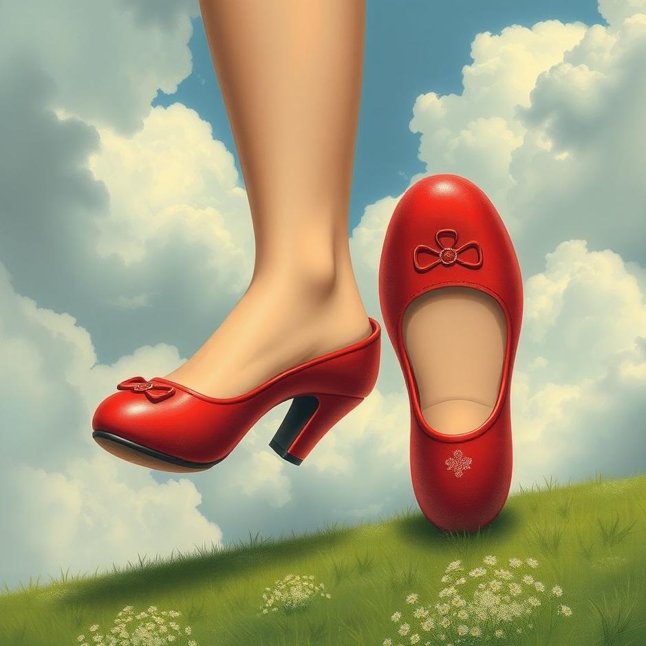 Dream : Buying red slippers in a dream