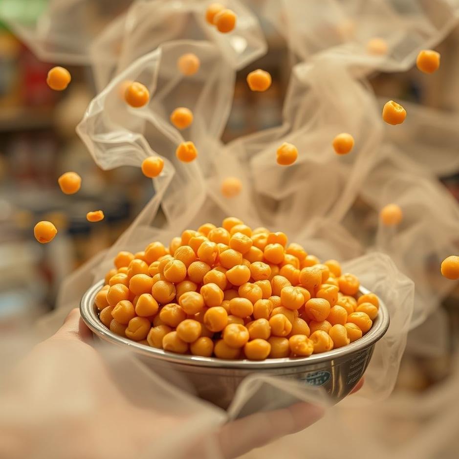 Dream : Buying roasted chickpea candy in a dream