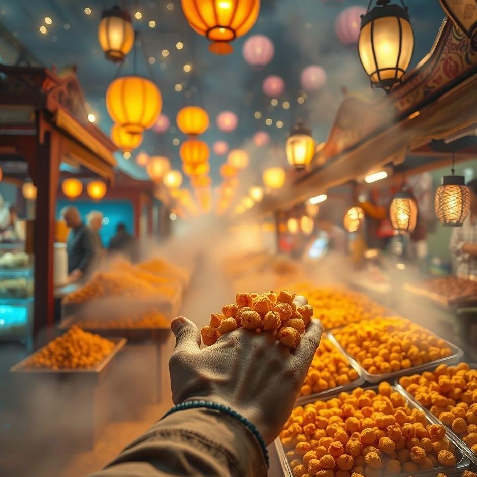 Dream : Buying roasted chickpeas in a dream