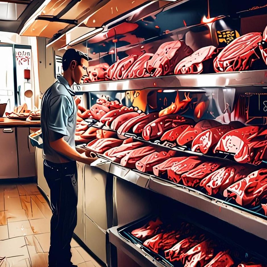 Dream : Buying roasted meat in a dream