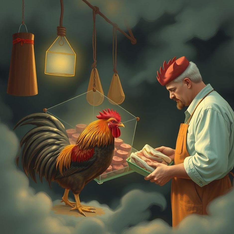 Dream : Buying rooster meat in a dream