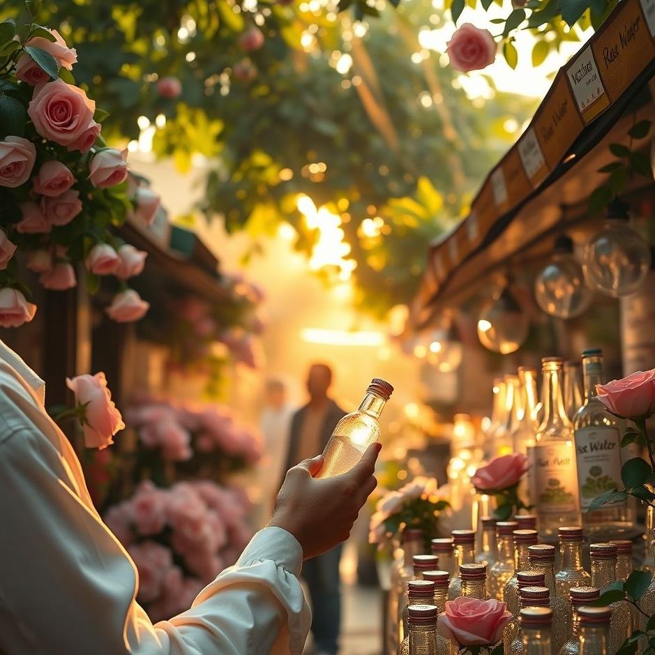 Dream : Buying rose water in a dream