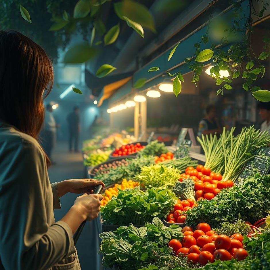 Dream : Buying salad in a dream