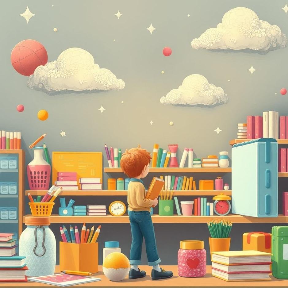 Dream : Buying school supplies in a dream