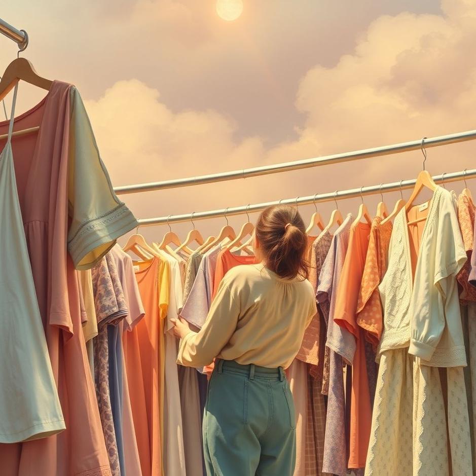 Dream : Buying second-hand clothes in a dream