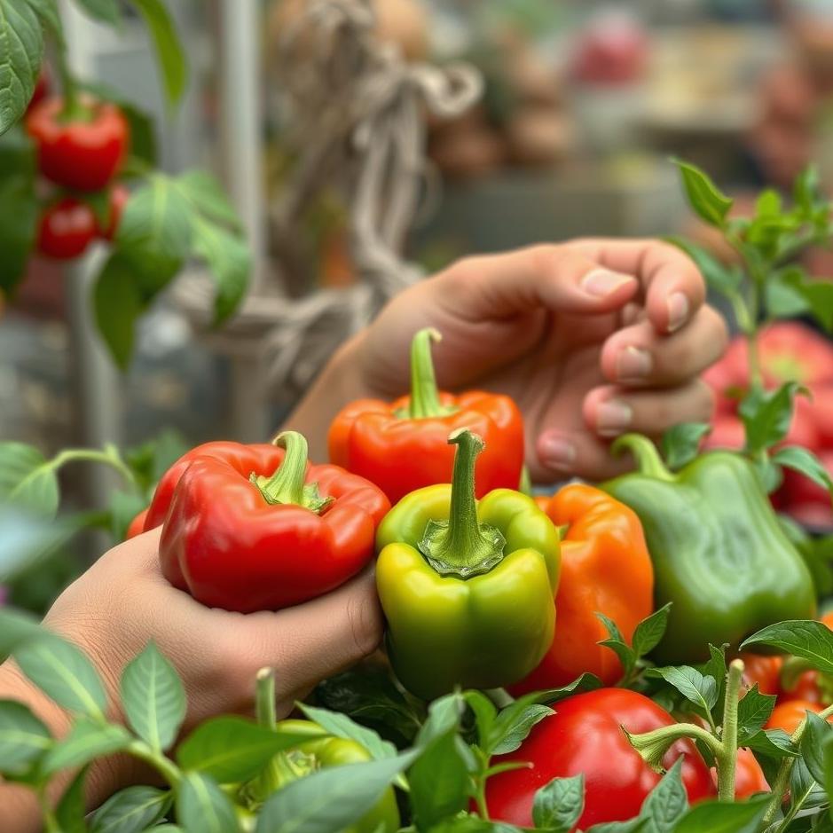 Dream : Buying sharp peppers in your dream
