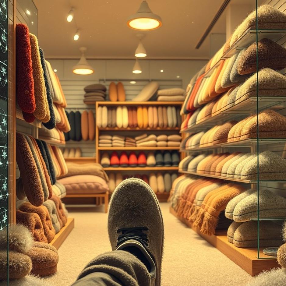 Dream : Buying slippers from a store in a dream