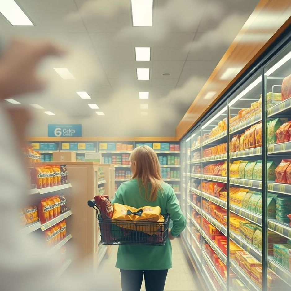 Dream : Buying snacks from the grocery store in a dream