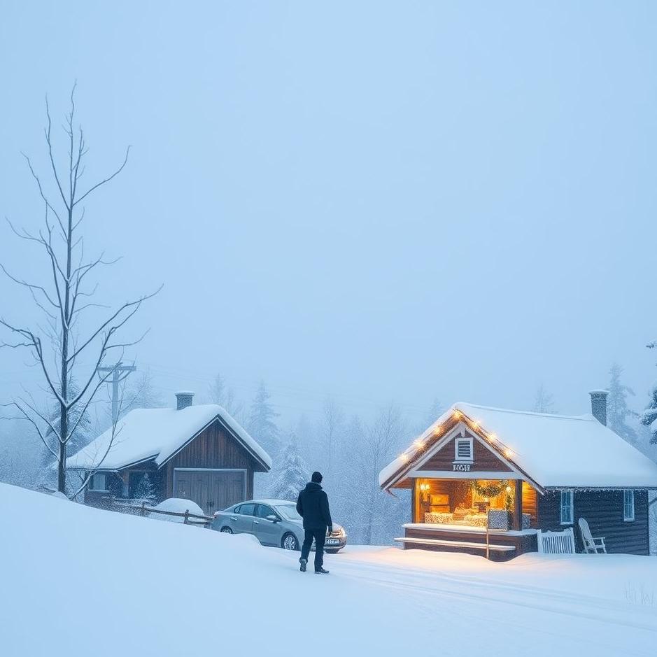 Dream : Buying snow in a dream