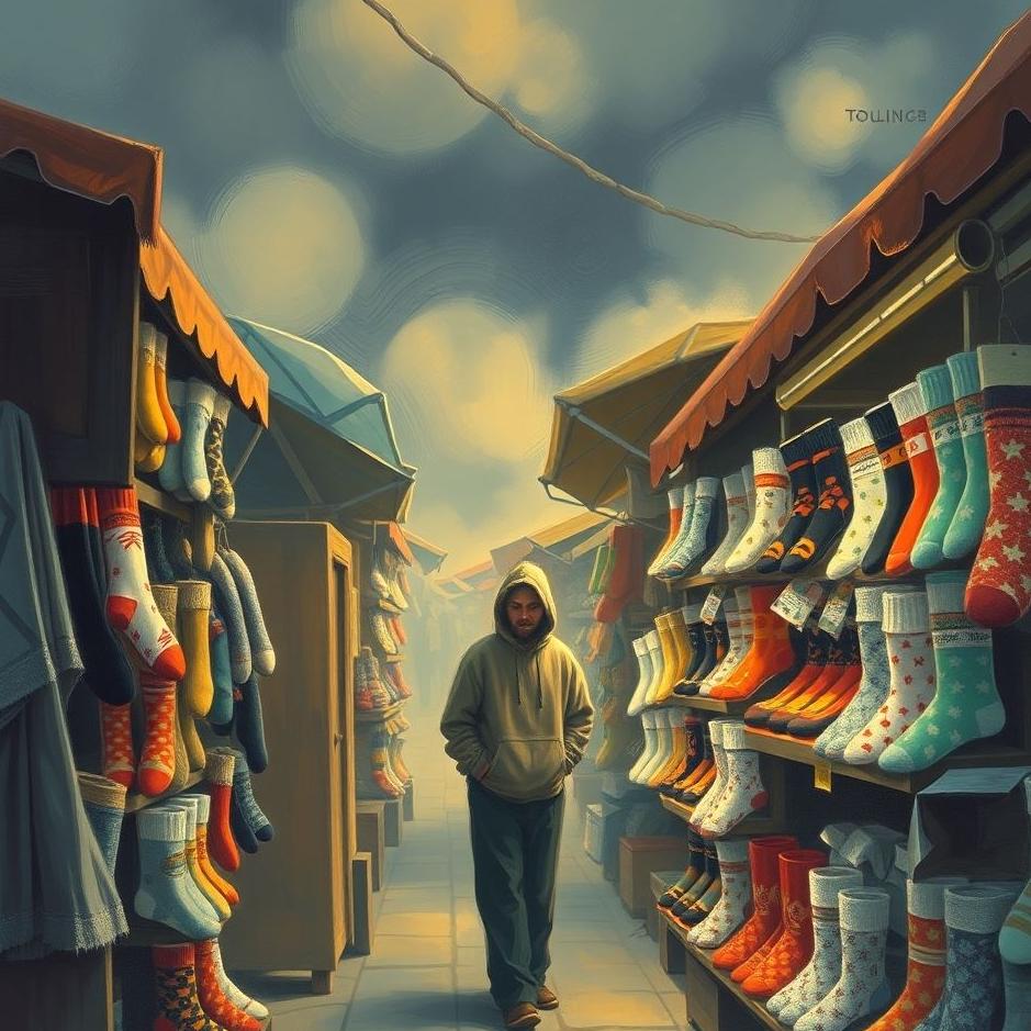 Dream : Buying socks from the market in a dream