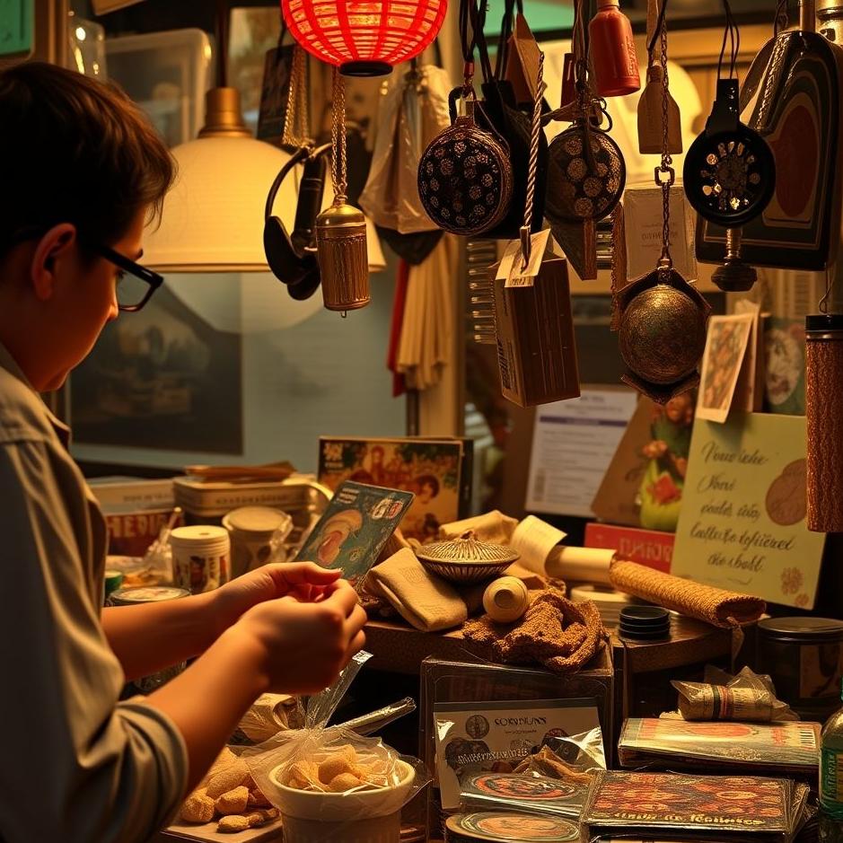 Dream : Buying souvenirs in a dream