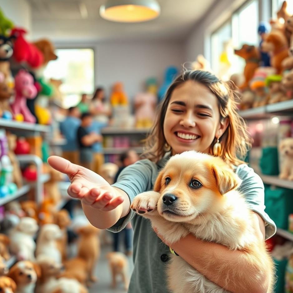 Dream : Buying the dog you want in your dream