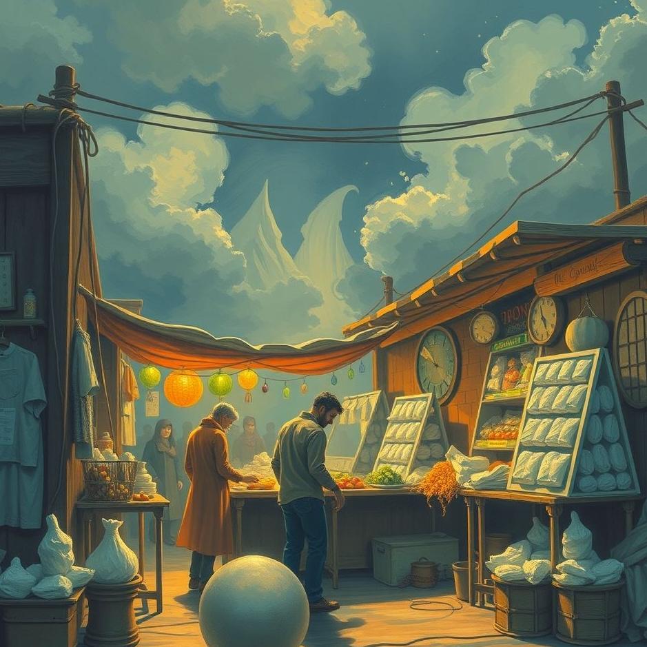 Dream : Buying things from the market in a dream