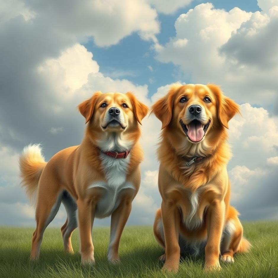 Dream : Buying two dogs in a dream