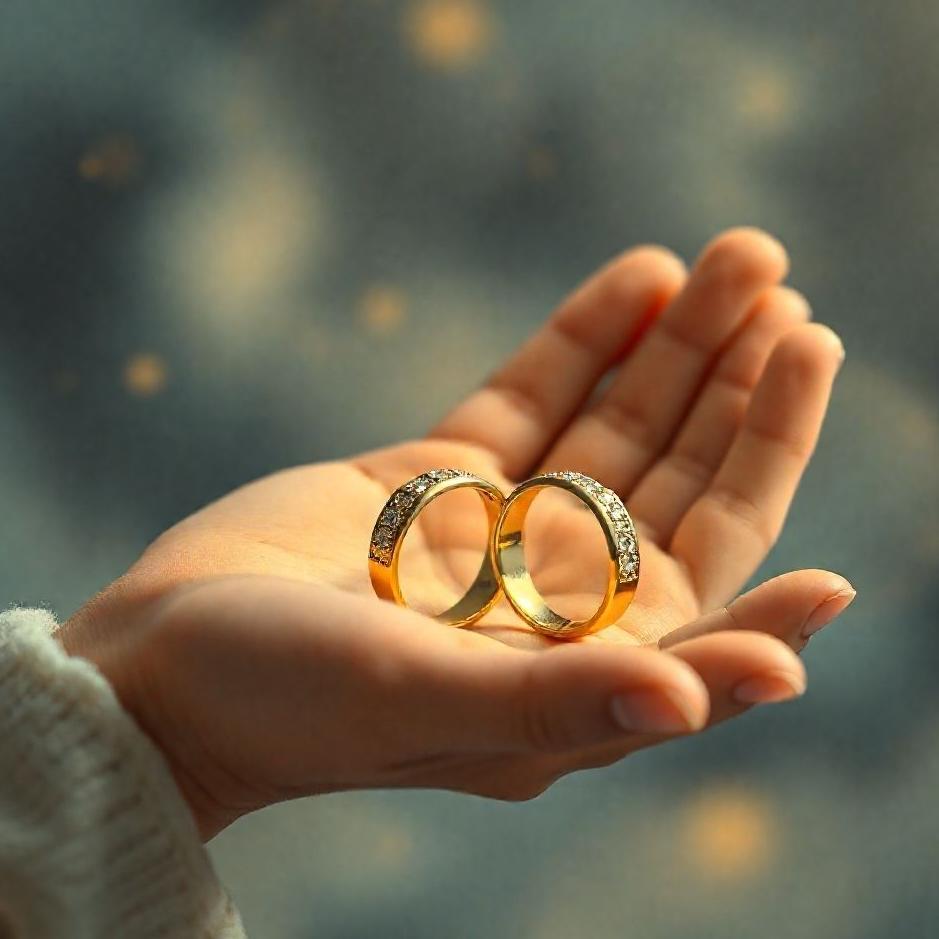 Dream : Buying two gold rings in a dream