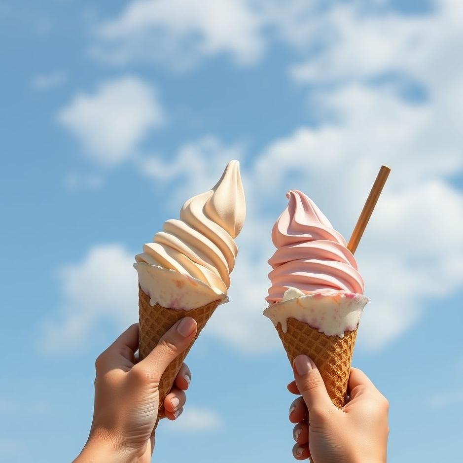 Dream : Buying two ice creams in a dream