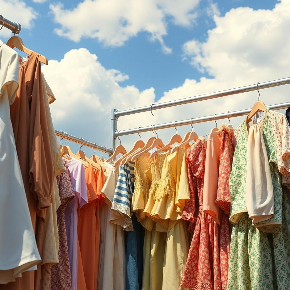 Dream : Buying used clothes in a dream