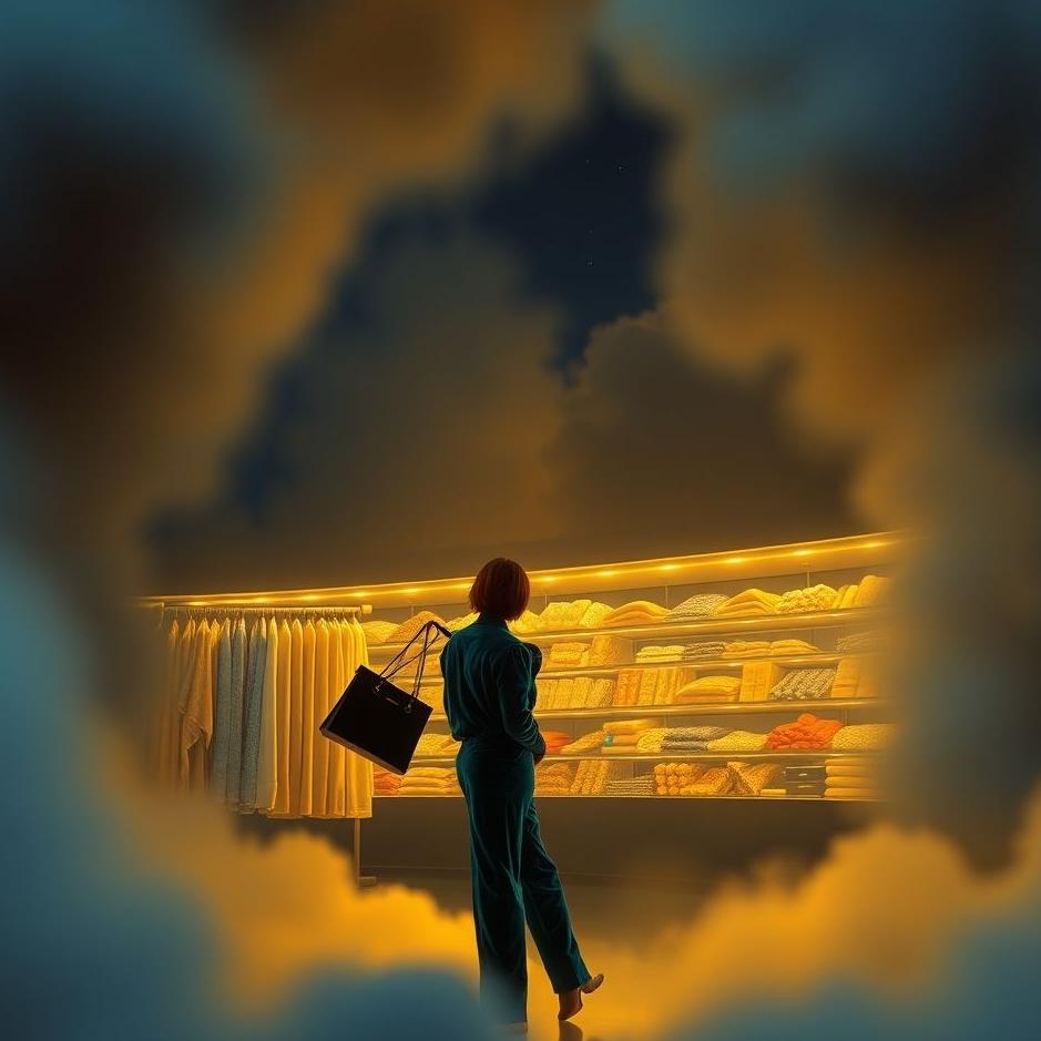 Dream : Buying velvet trousers in a dream