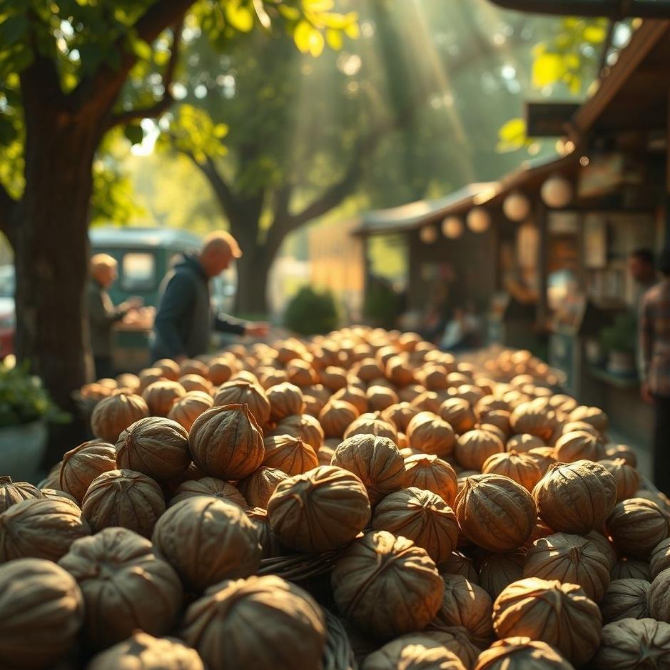 Dream : Buying walnuts in shells in a dream