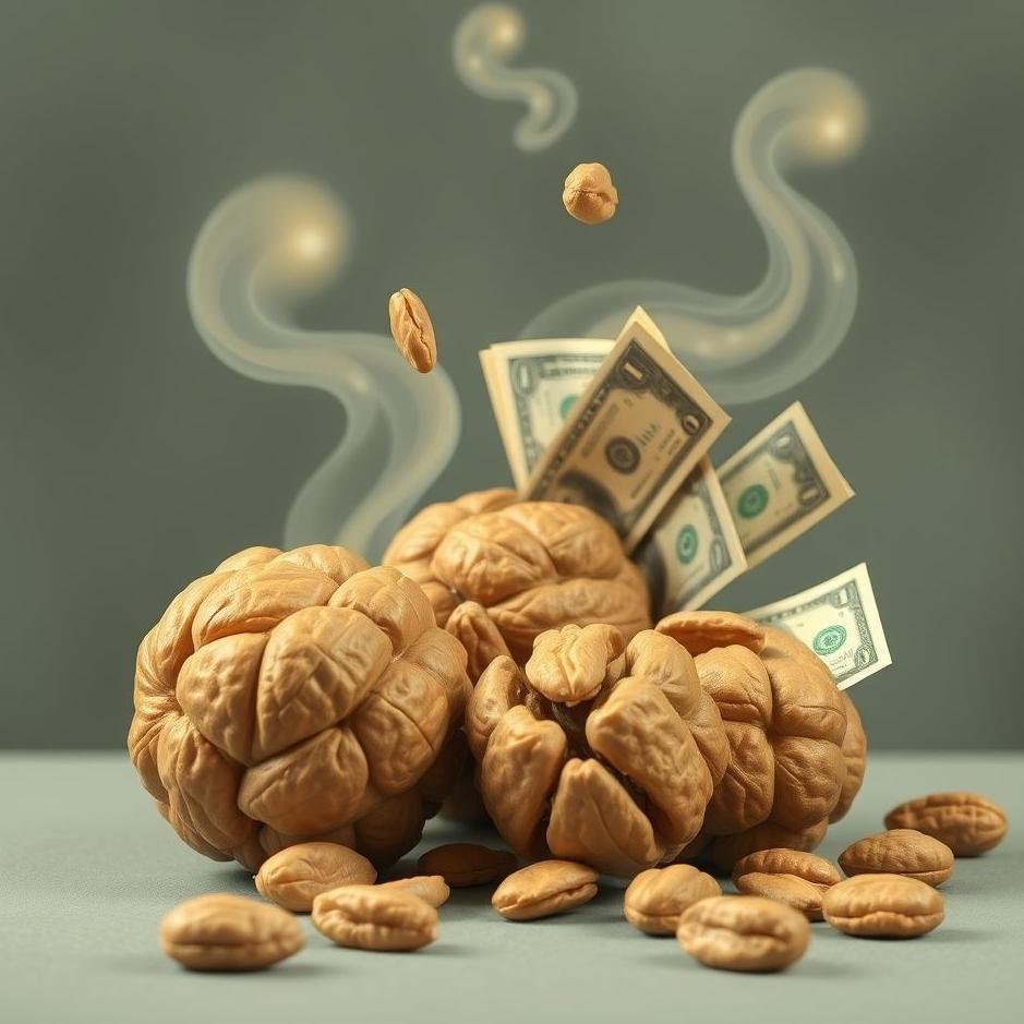 Dream : Buying walnuts with money in a dream