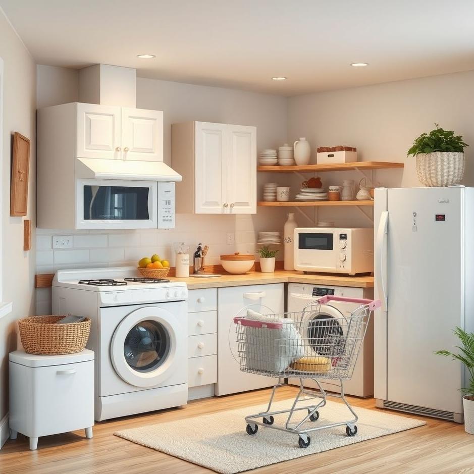 Dream : Buying white goods for home in a dream