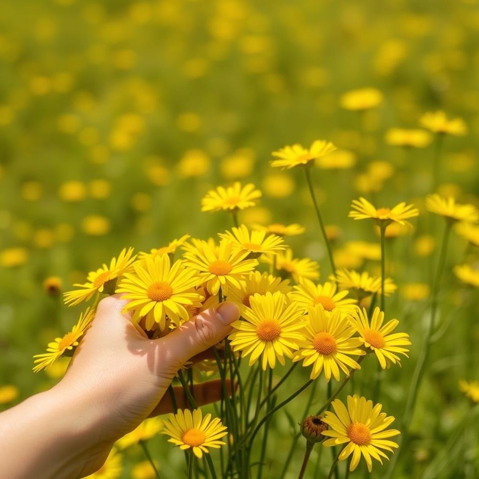 Dream : Buying yellow daisies in a dream