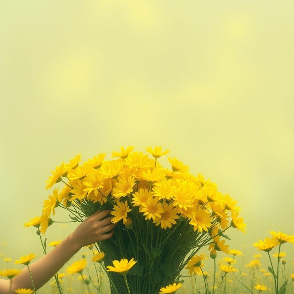 Dream : Buying yellow flowers in a dream
