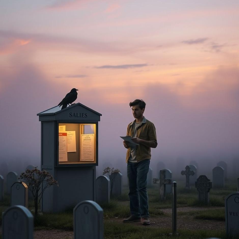 Dream : Buying your own grave in a dream