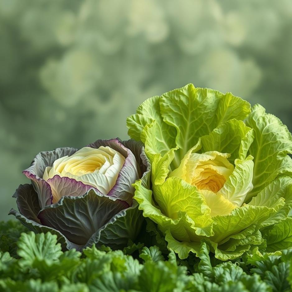 Dream : Cabbage and lettuce in a dream