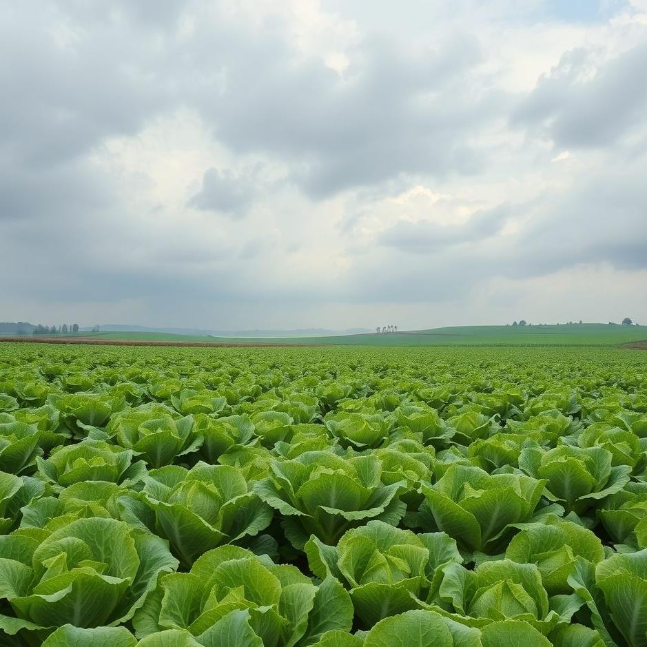 Dream : Cabbage field in a dream