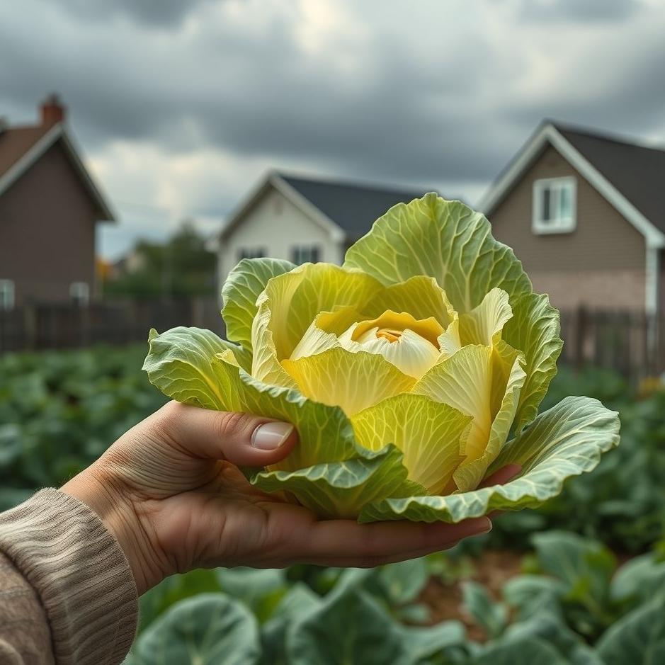 Dream : Cabbage in the hands of your neighbor in a dream
